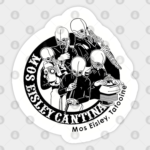 MOS EISLEY TATOOINE Sticker by bartknnth